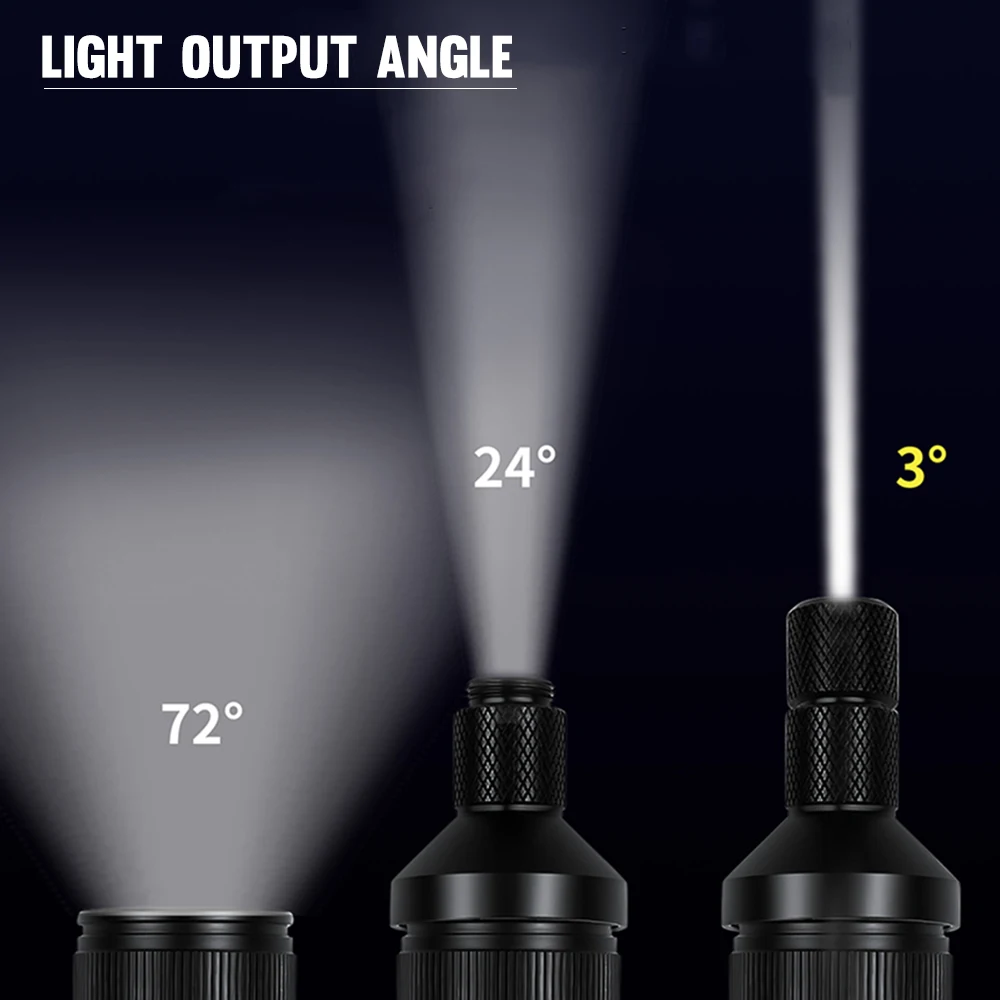 Asafee T21 SST40 2000LM Super Bright Diving Flashlight Photography Torch Portable Dive Spotlight 80m Depth Rechargeable view 2