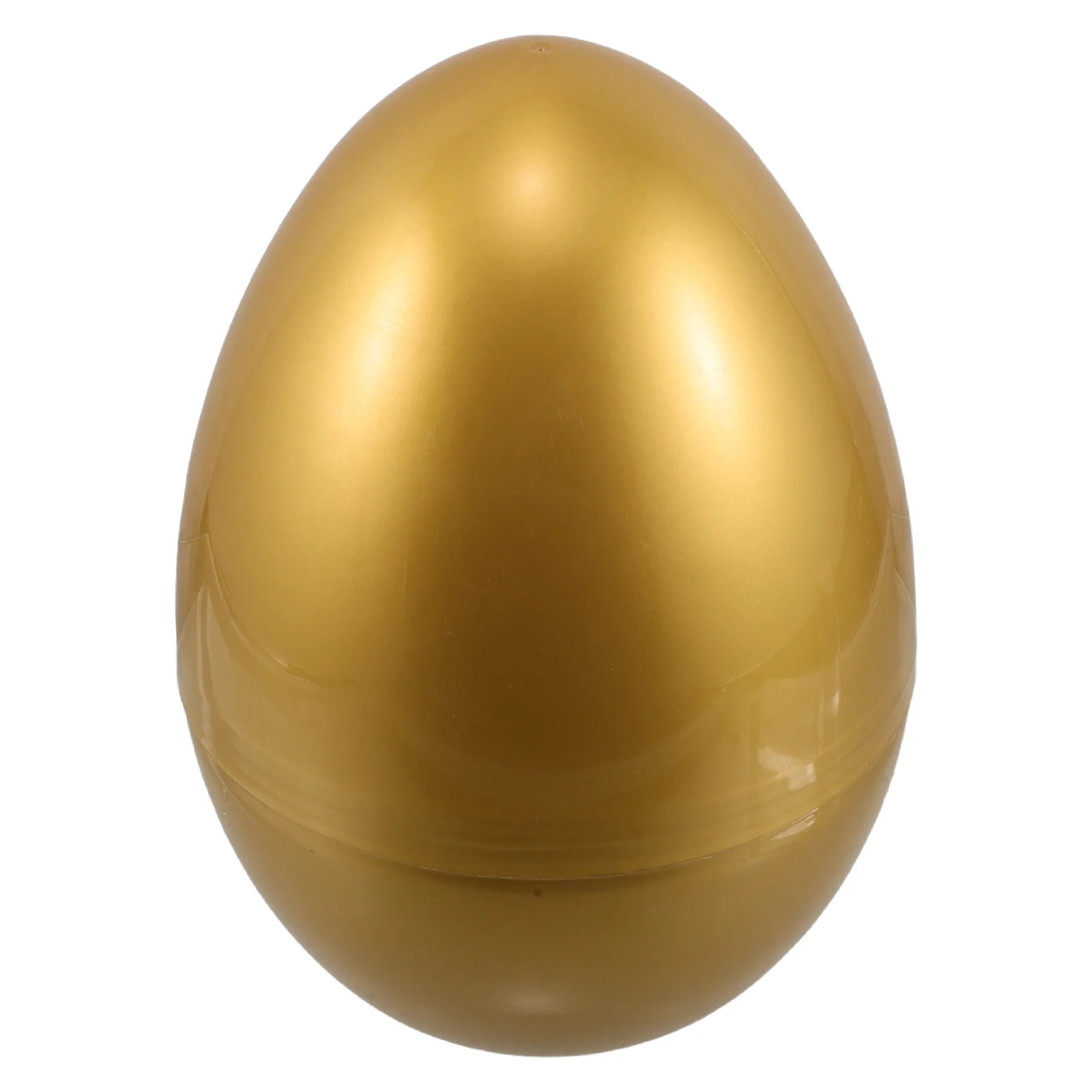 

10.22X7.07 Inch Large Fillable Plastic Easter Egg Shell Golden Opening For Party Favors Holiday Activities Raffle Decoration