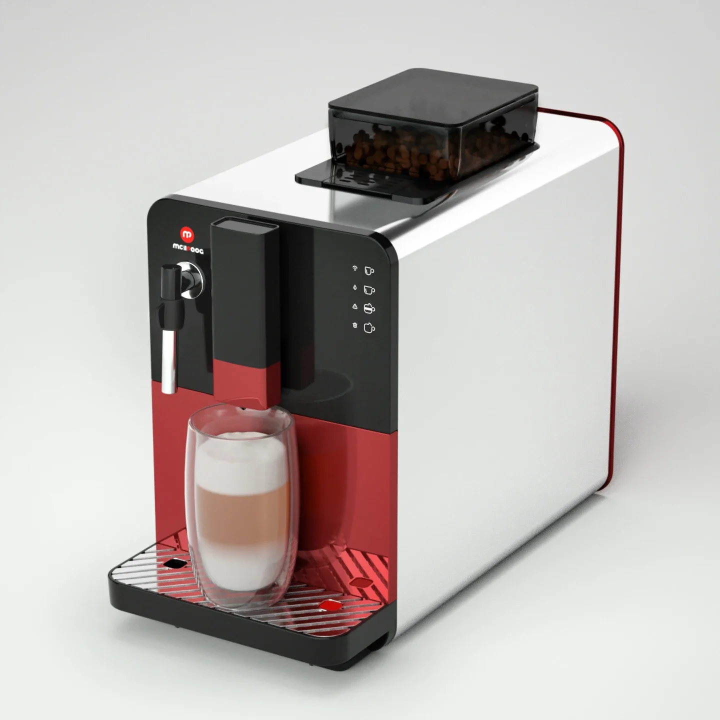

A For New Professional Fully Automatic Espresso Coffee Machine Coffee Maker