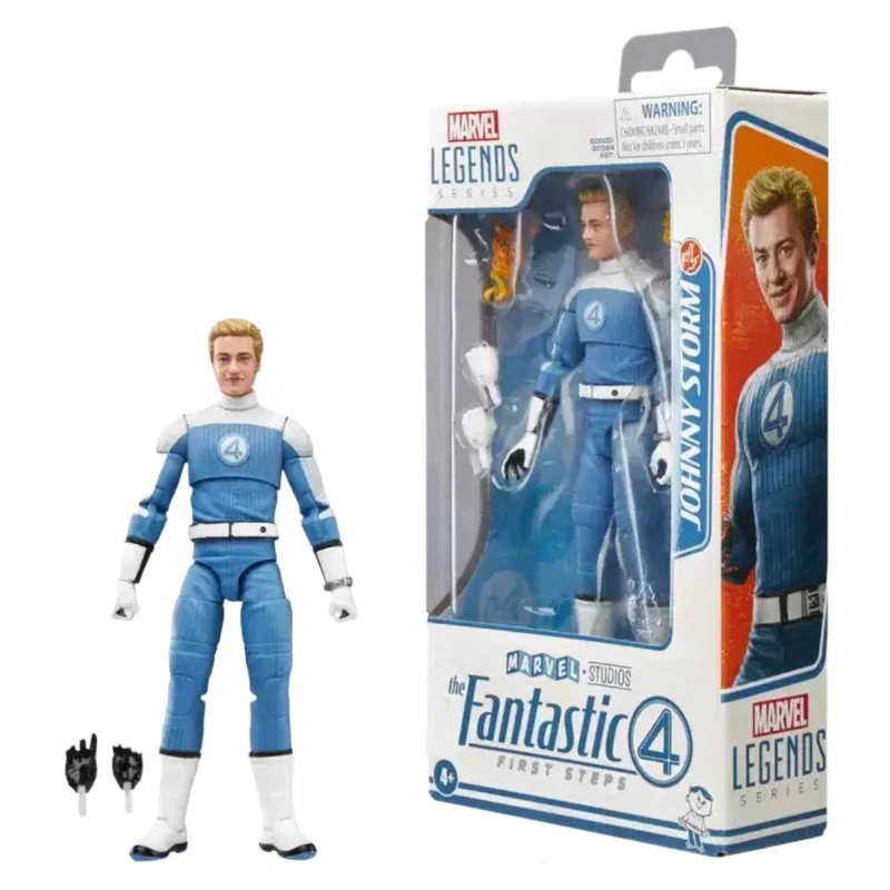 

В наличии оригинальные фигурки MARVEL LEGENDS JOHNNY STORM G0800, коллекция игрушек, подарков