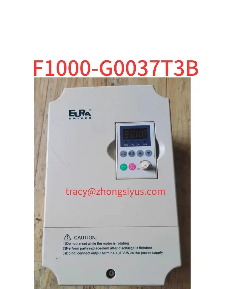 

Used frequency converter f1000-g0037t3b 3.7 kw 380V