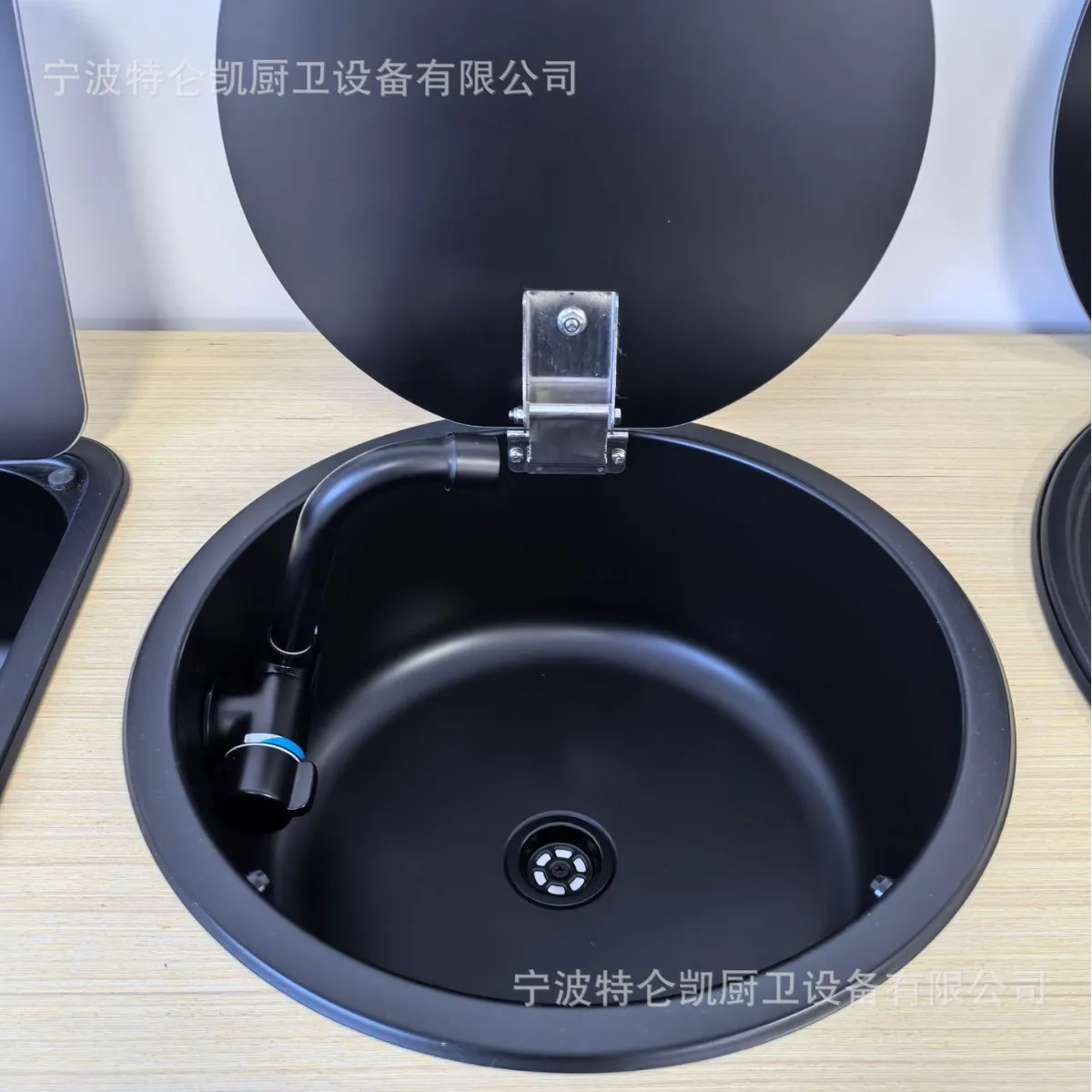 

Раковина из нержавеющей стали для автофургонов с крышкой Прочная раковина для яхт на колесах для кемперов и прицепов