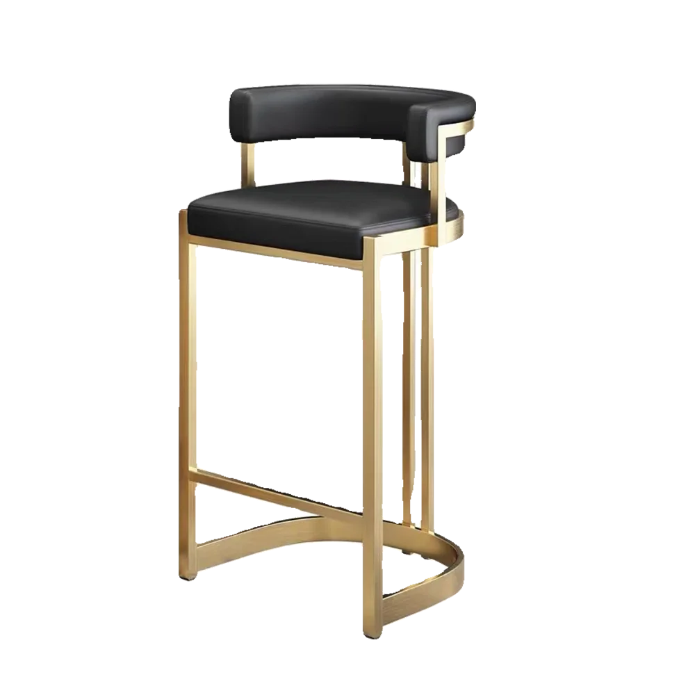 Classic Beauty Bar Chair Aesthetic Elegant Trendy Design Bar Chair Premium Comfortable Tabourets De Bar Modern Furniture