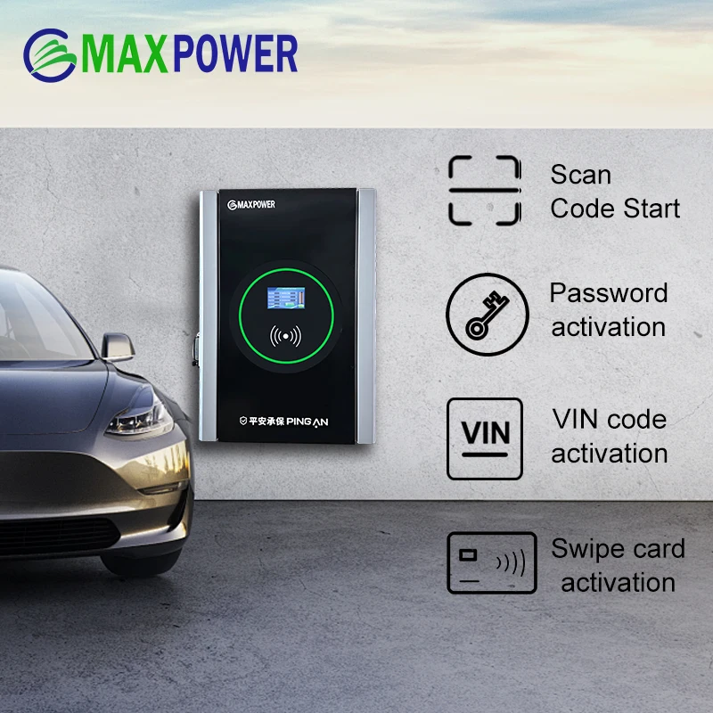 商業メーカー GBT OCPP1.6J 電気自動車 40kw 壁 EV 車の充電器パイル充電ステーション