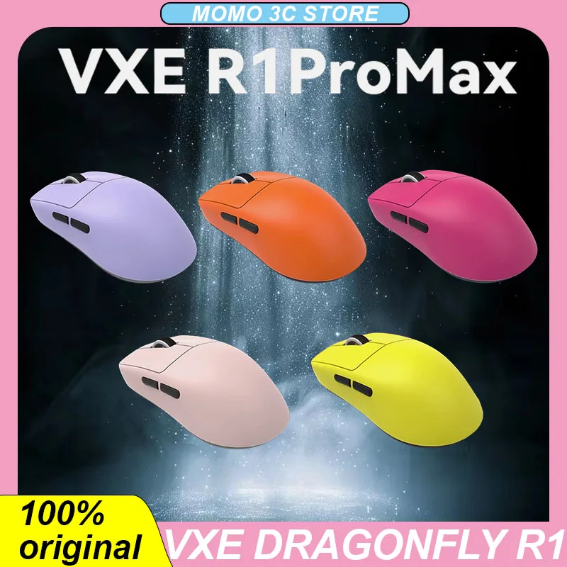 

Беспроводная мышь Vgn VXE Dragonfly R1 Pro Max, скандинавский сенсор Paw3395, 52840 дюйма, 2 кГц