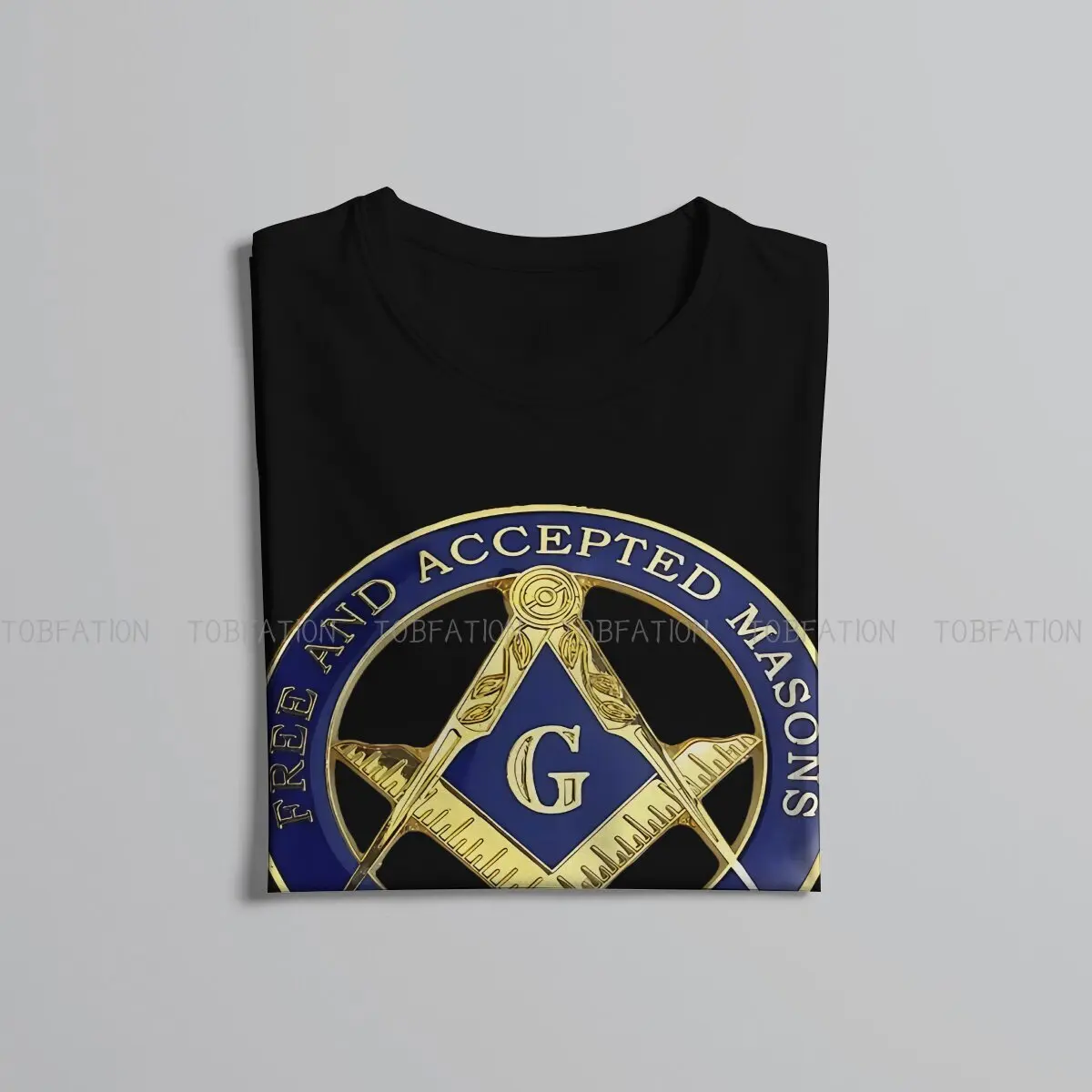 Freemason Free And Accepted Masons Symbol Prince Hall O Neck TShirt  Polyester Basic T Shirt Men Clothes New Design Hot Sale