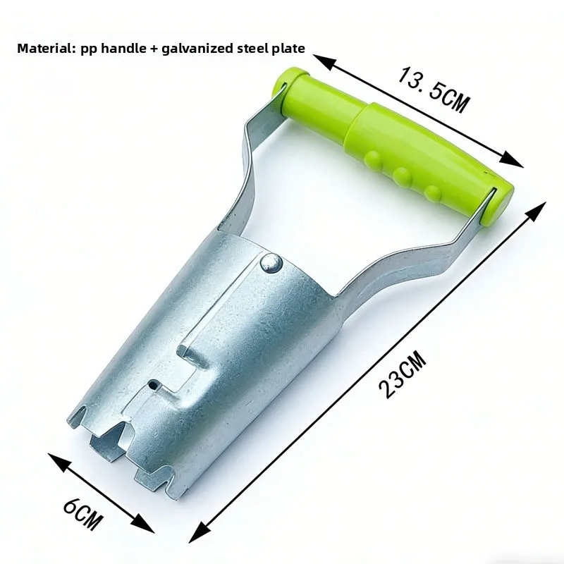 1-5PCS Handle Seedling Transplanter Handheld Garden Tool for Hole Drilling Flower Planting Vegetable Seeding Transplanting view 6