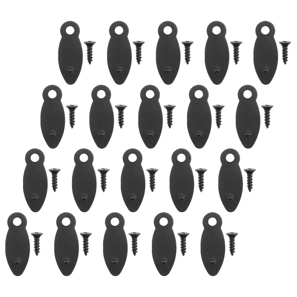 

100Pcs Picture Frame Accessories Heavy Duty Metal Backing Clips 9x22mm Secure Fixing for Artwork Photo Frames DIY Decoration