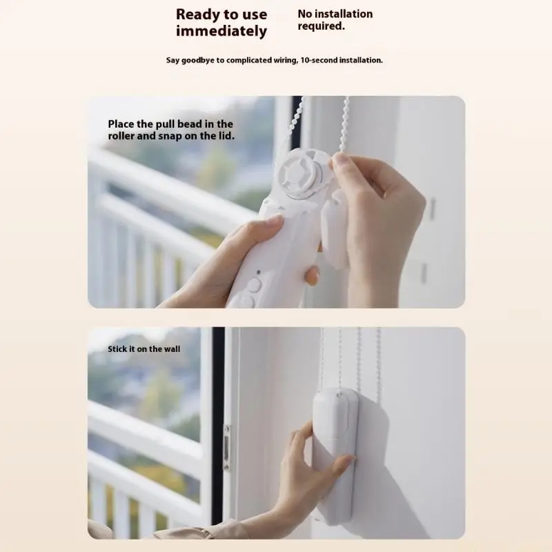 M5TD Wireless Electric Blind Curtain Controller App Operated Wireless Connection Energy Saving Intelligent Home Automation