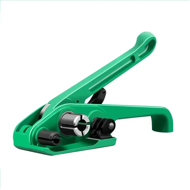 Nuovo aggiornamento Pressa per balle Reggiatrice manuale Scatola sigillatrice Pressa per balle Pressa piccola tenuta in mano Cintura in plastica Plastica Hot Melt Pac