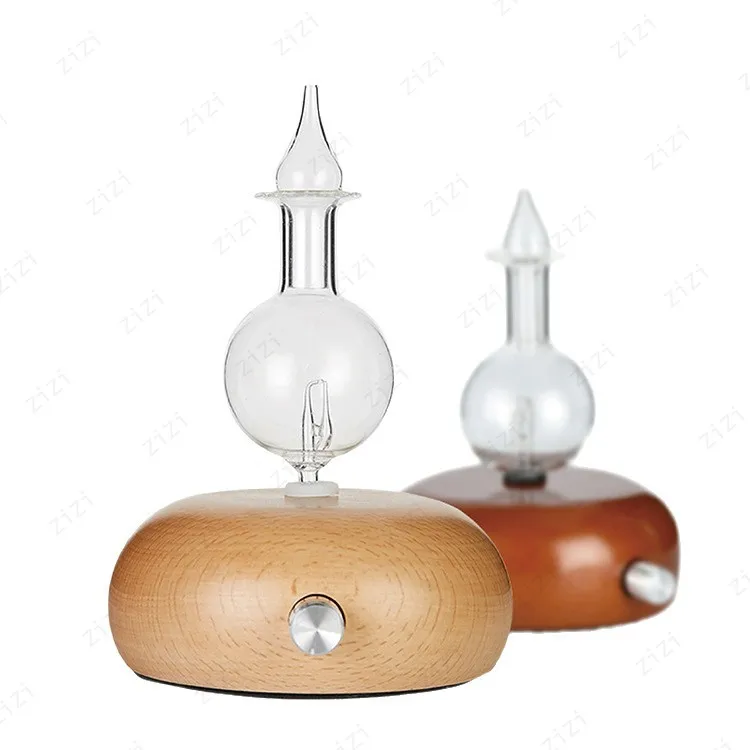 Solid Wood Essential Oil Hotel Home Diffuser Silent Pure Oil Diffuser Waterless Essential Oil Atomizer Diffuser image 5