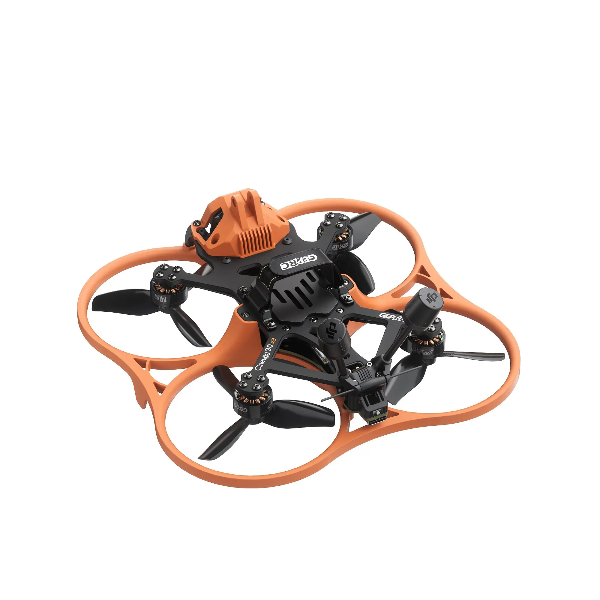 GEPRC Cinelog30 V3 O4 Pro - Dron FPV de 3 pulgadas Cinewhoop Quadcopter F722 45A 32Bit AIO O4 Unidad de aire Pro 1404 3850KV 4S