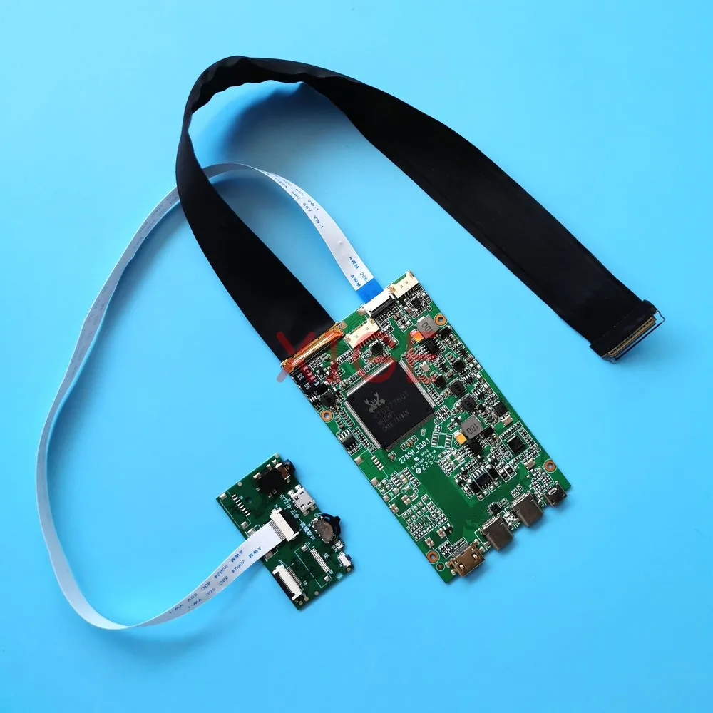 

Fit LQ116T1JW03 LQ125T1JW02 LQ125T1JX03B LQ125T1JX03C Mini-HDMI 40-Pin EDP 2560*1440 4K Controller Board TYPE-C Kit LED Display