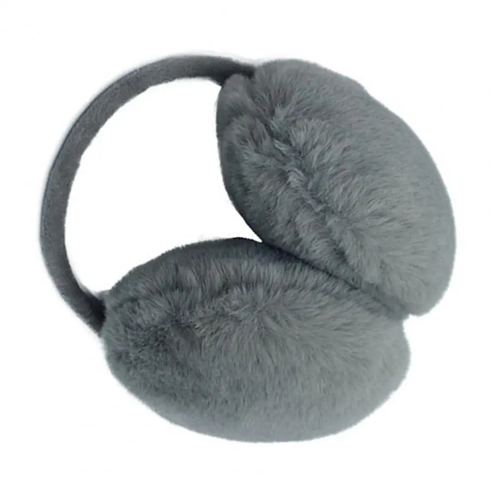 Cache-oreilles en tricot en peluche doux pour les oreilles, confortable, chaud, extérieur