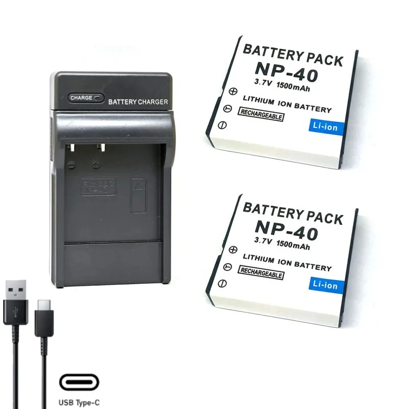 NP-40 3.7V 1500mAh Camera Battery+Charger For Casio EX Z30 Z40 Z50 Z55 Z57 Z400 Z750 Z850 FC100 FC150 FC160S P505 P600 P700