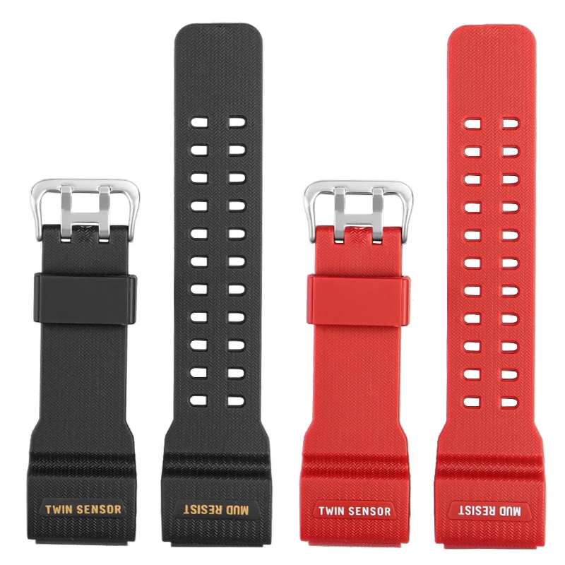 Silicone Rubber Watch Strap for Casio GG1000 G-Shock GG-1000 GNG-100 GSG-100 Sport Resin Band Replace Waterproof Watchband tool