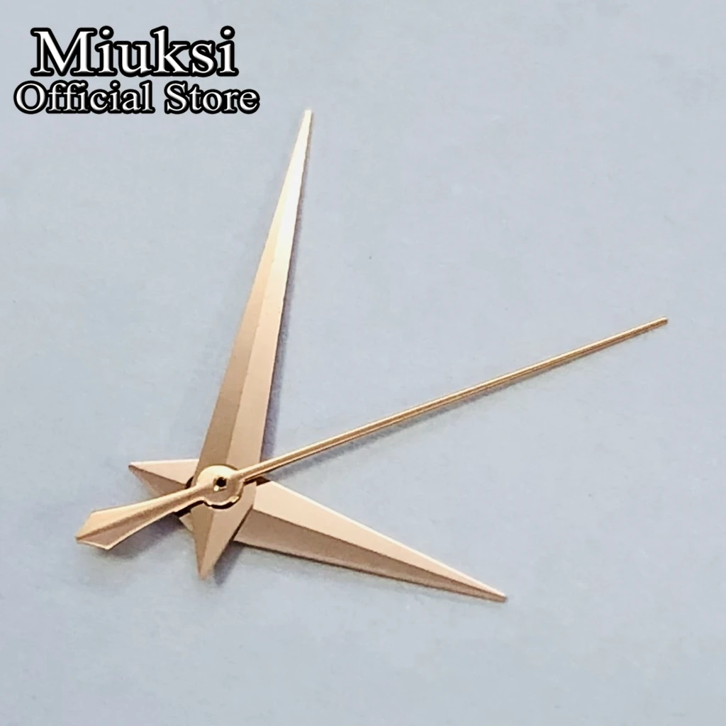 Miuksi silver gold rose gold blue watch hands fit NH35 NH36 Miyota8215 DG2813 3804 ETA2824 2836 PT5000movement