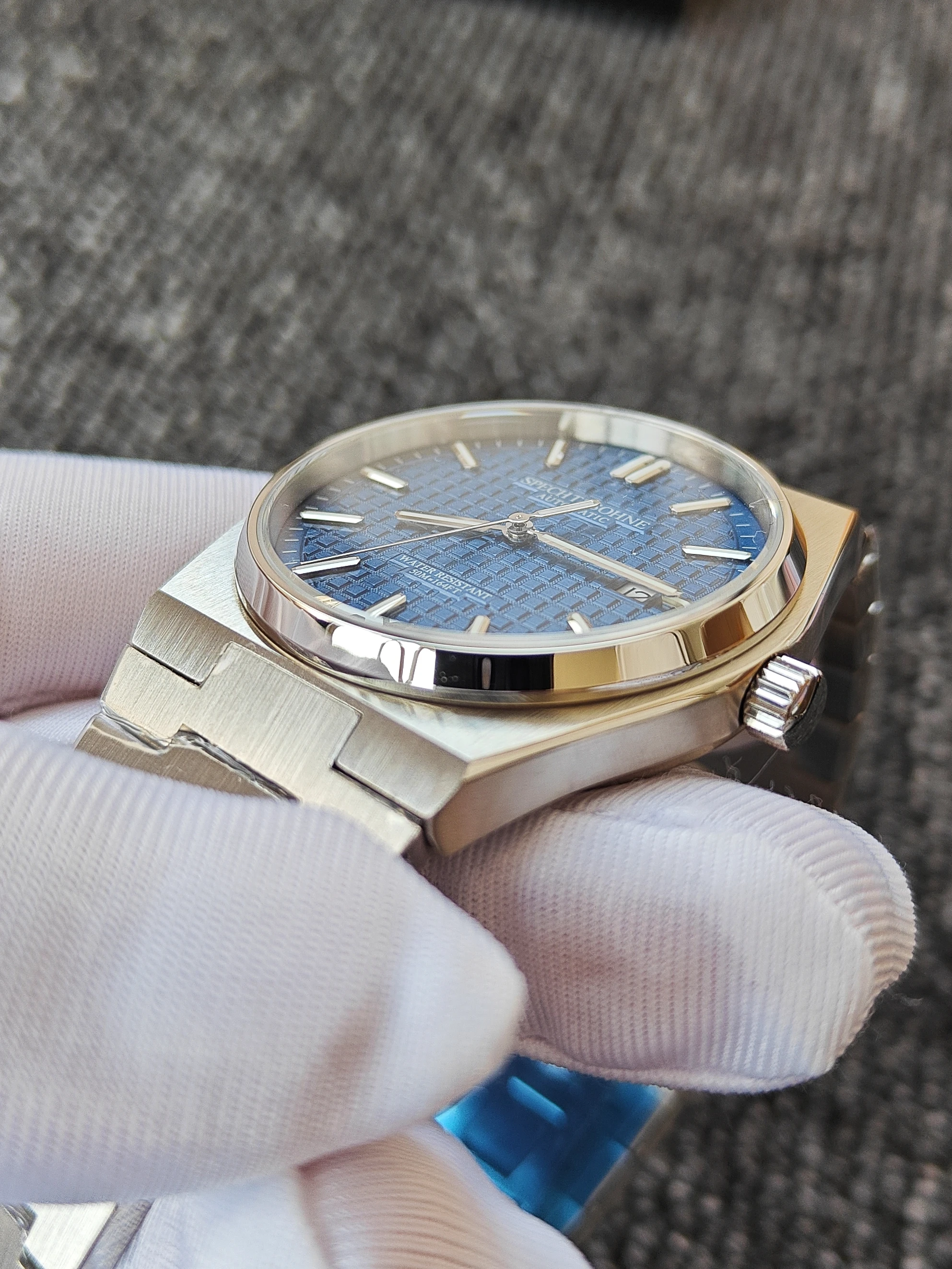 2025 Specht&Sohne Fashion Automatic Mechanical Watch Japan NH35 Movement Sapphire 50m Waterproof Rubber Strap Men's Watch 37MM