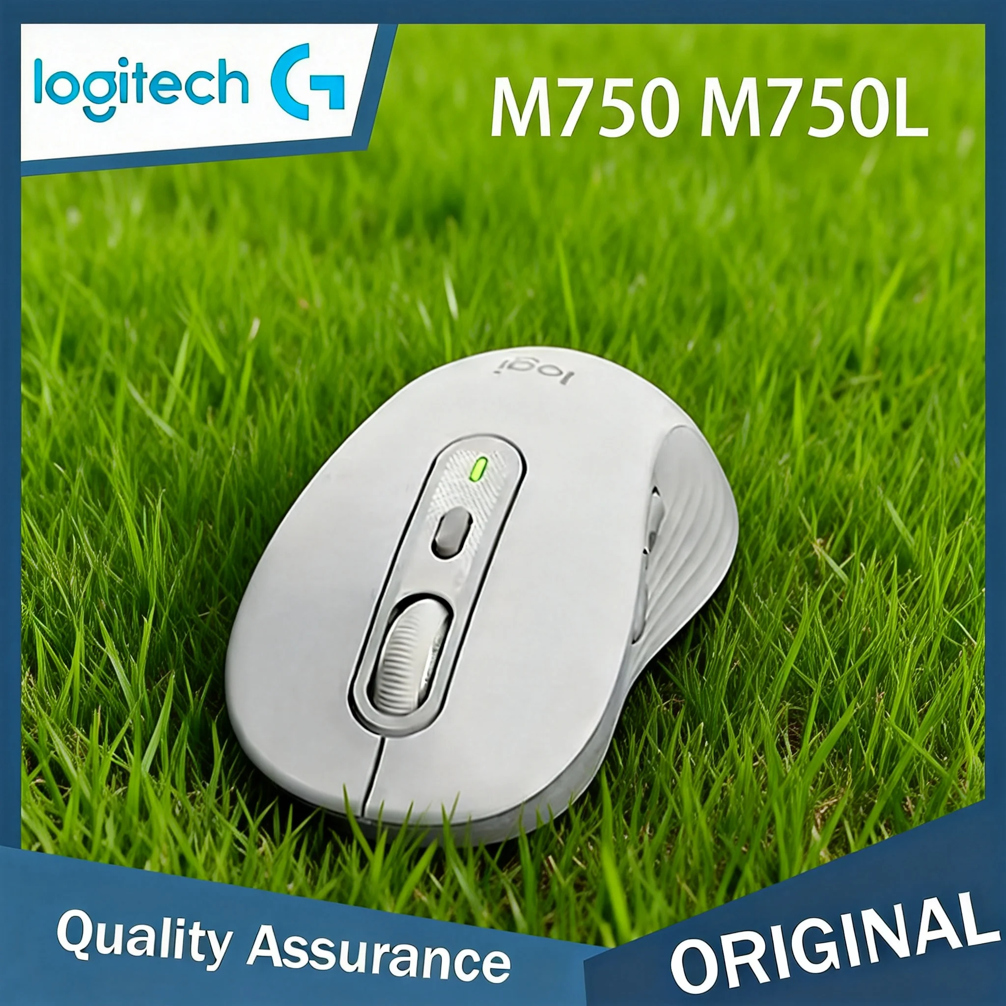 

Бесшумная офисная мышь Logitech M750/M650, доступна в различных цветах, эргономичный дизайн, совместима с ПК/Mac/ноутбуками.