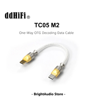 DD ddHiFi TC05 M2 USB-C 2.0 to USB-C OTG Decoding Data Cable, Reversed Usage Can Be Used for Emergency Charging, 9/50/100cm