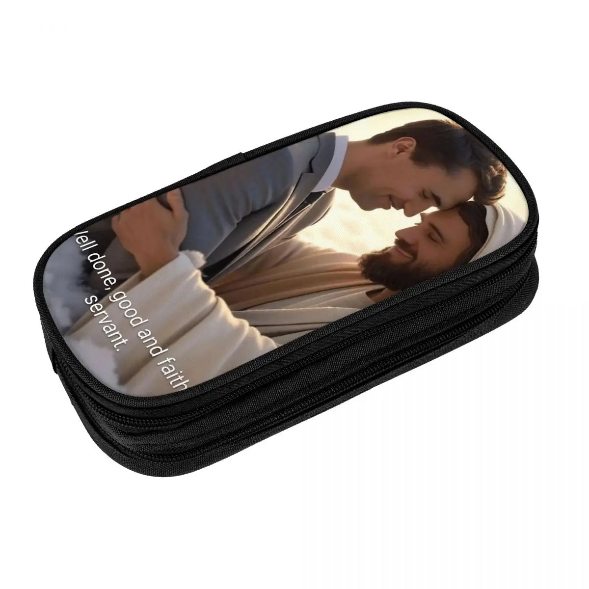 

Charlie Kirk Jesus Death Smiling Pencil Case Pen Bag Girls Boys Large Storage Office Gifts Pencilcases