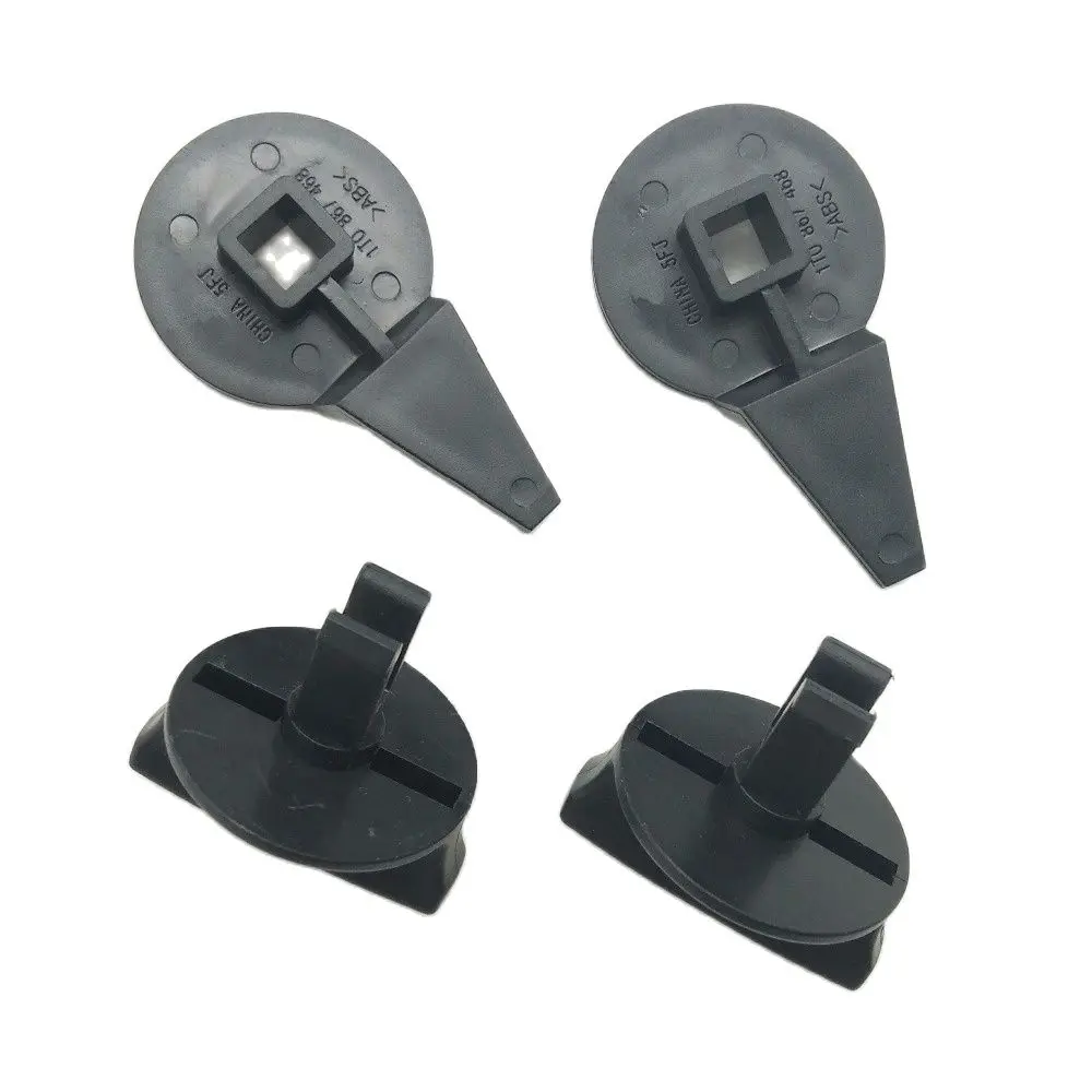 4pcs SKTOO for Volkswagen Touran trunk box Luggage lock Tail box buckle Triangle warning card bracket knob 1T0 867 468