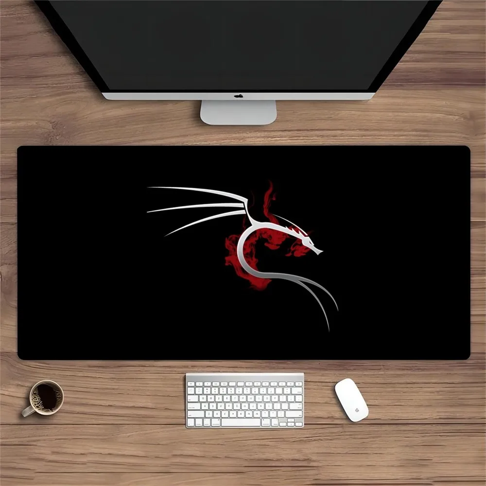 Kali Linux Mousepad Mouse Pad Gamer HD Print Computer Mouse Mat Office Rubber Keyboard Mat