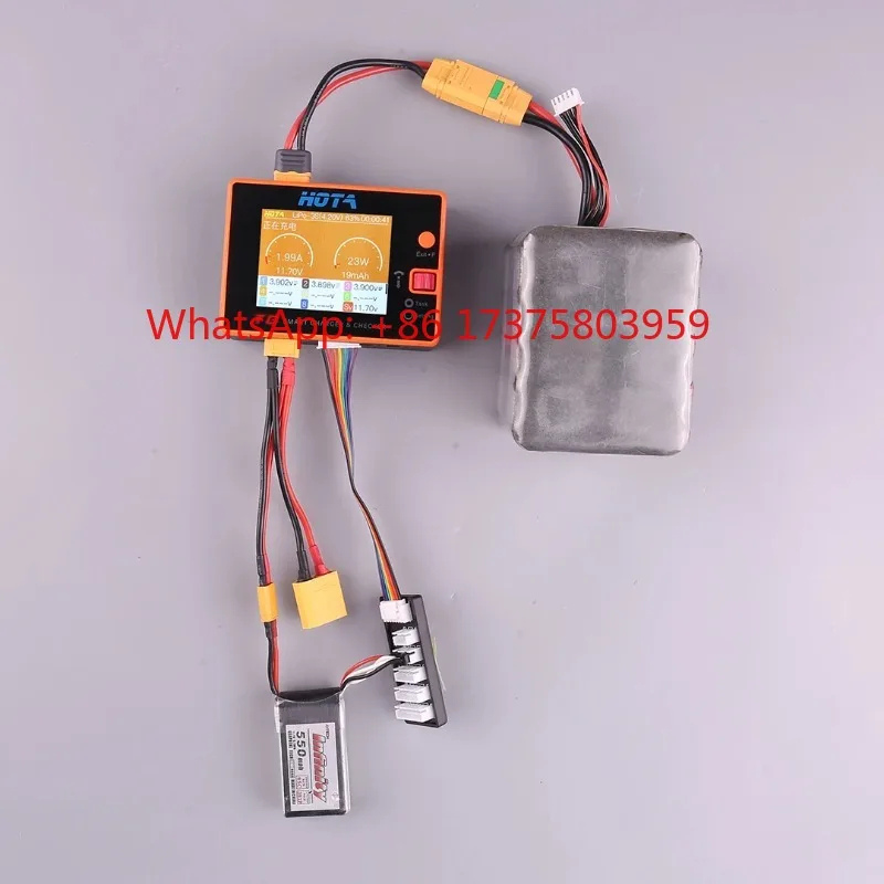 HOTA T8 650W 22A XT60 1-8S Intelligent Charger Checker for A Wide Range of Devices NiZn/Nicd/NiMH Battery RC Dr-one Spares
