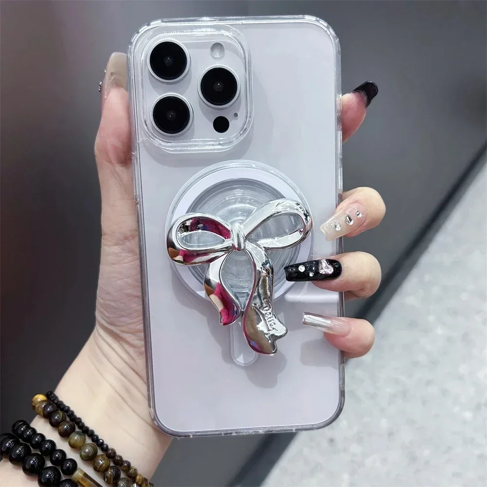 Рисунок 4 - INS корейский серебряный бант для Magsafe Griptok