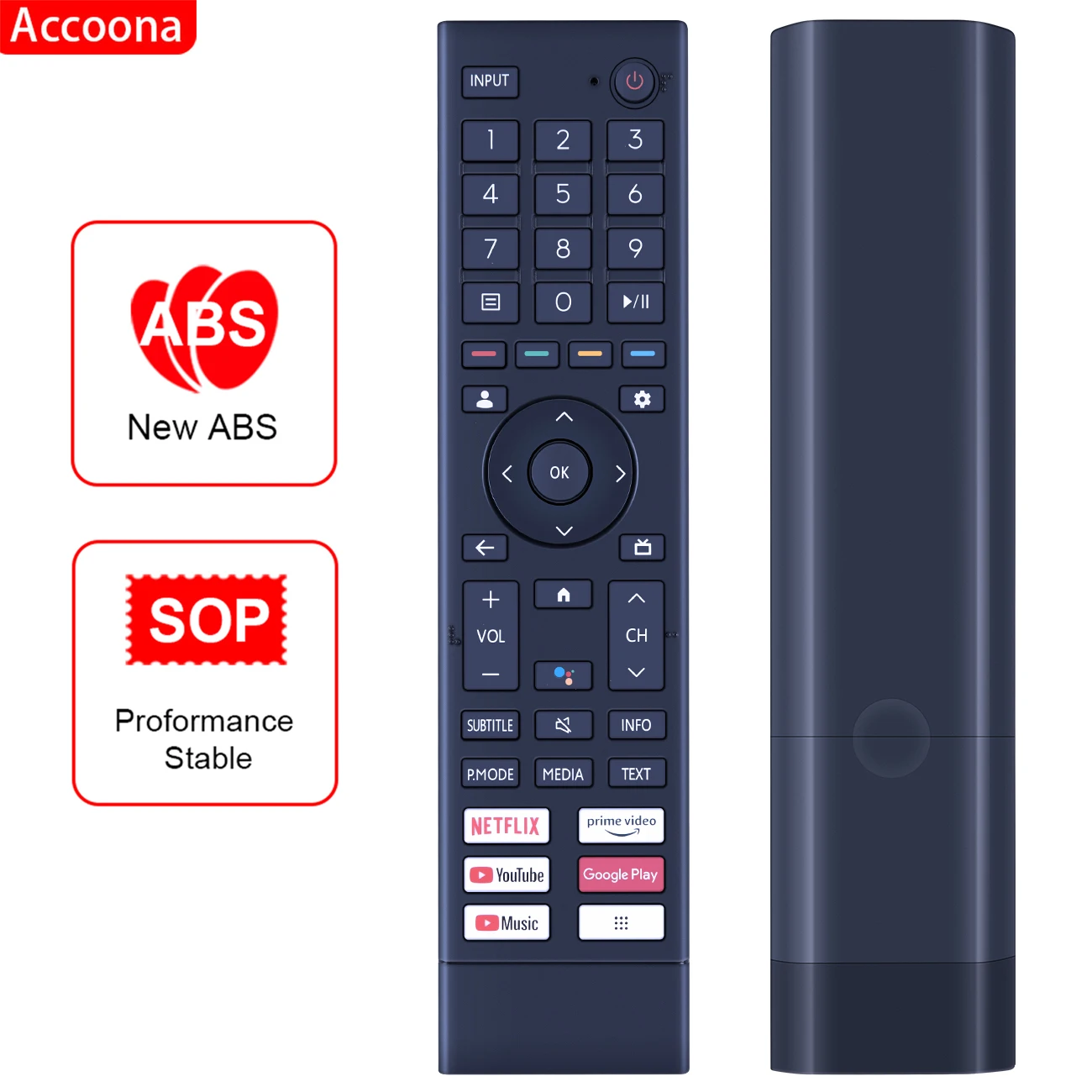 

New ERF3AC80H Replacement Remote Control ERF3AC80H Replace Remote Control for HISENSE TV