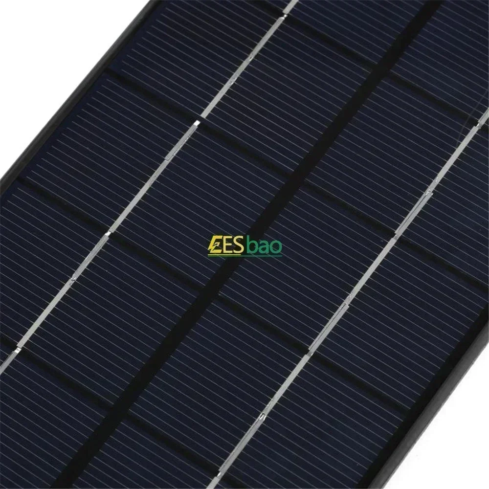 Wholesale Solar Panel  USB Waterproof Outdoor Hiking Camping Portable Battery Mobile Phone Charging Bank Charging Panel image 4