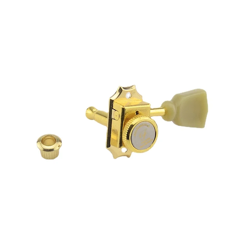 1 Set  Vintage Locking Guitar Machine Heads Tuners For  Electric Guitar Gold