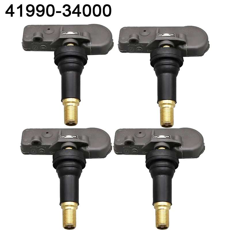 1/4PCS TPMS Car Tire Pressure Sensor for Ssangyong Actyon Sports Korando Kyron Musso Rodius Rexton 41990-34000 433MHz