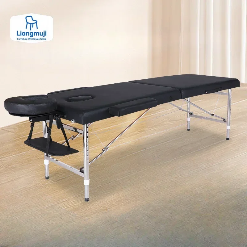 Portable Massage Bed Pliant Lash Luxury Furniture Beauty Salon Electric Tables Lettino Pieghevole Professional Table YJT 0727