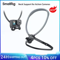 Soporte de cuello SmallRig para cámaras de acción para GoPro para Insta360 para DJI OSMO Action Universal con soporte para el cuello, correa -5596