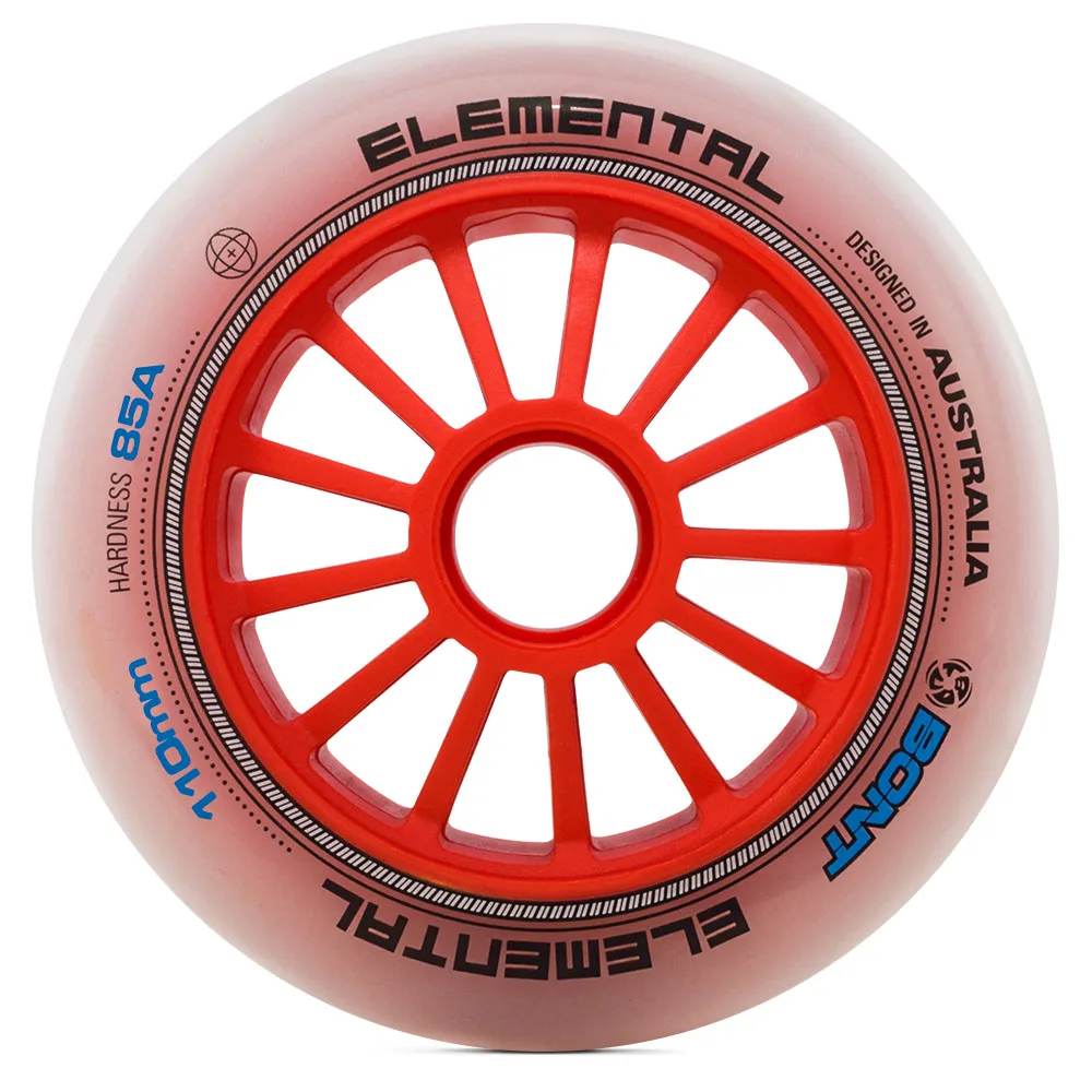 

BONT Inline skate wheel Speed skate wheel Elemental 90mm 100mm 110mm wheels 8 Pcs