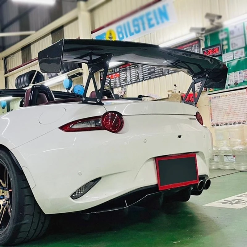

Подходит для Mazda Miata MX5 ND, задний спойлер из углеродного волокна GT Tail Vortex, модернизированное фиксированное крыло