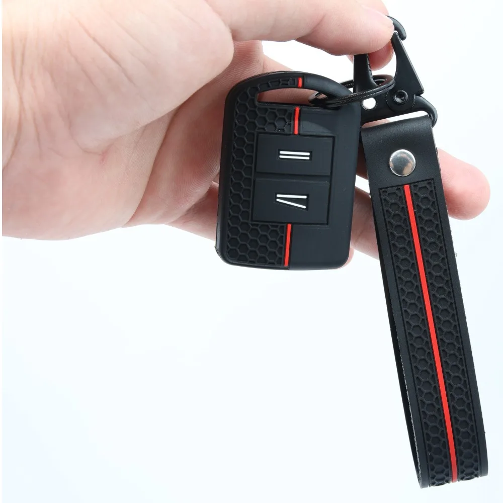 Protective Key Case For Opel Agila Corsa C Combo Meriva Tigra For Vauxhall Agila Corsa C Combo Meriva Tigra with wrist carabiner
