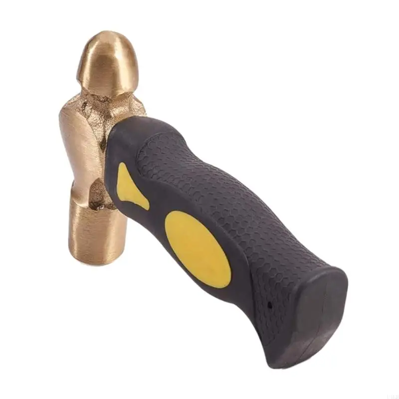 Metal Brass Hammer Stamper Hammer for Jewelry Making Tools Equipments U4LB