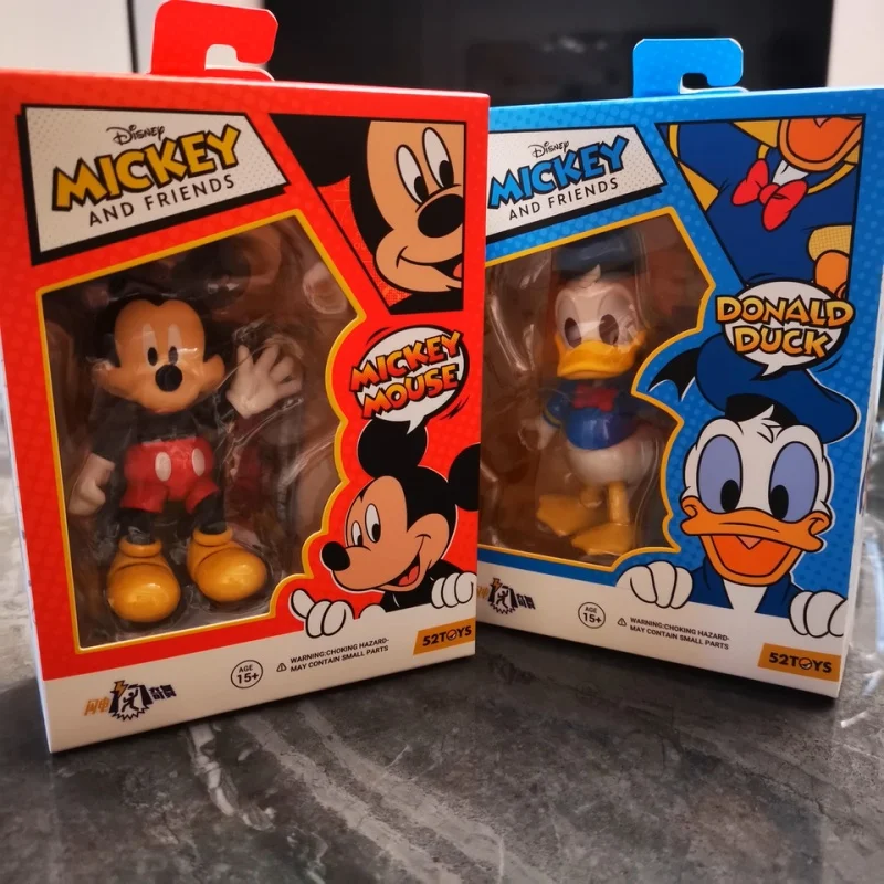 

Новый 52TOYS Lightning Quick Dance Disney Микки и друзья шарнирная фигурка Коллекционная игрушка настольный орнамент подарок