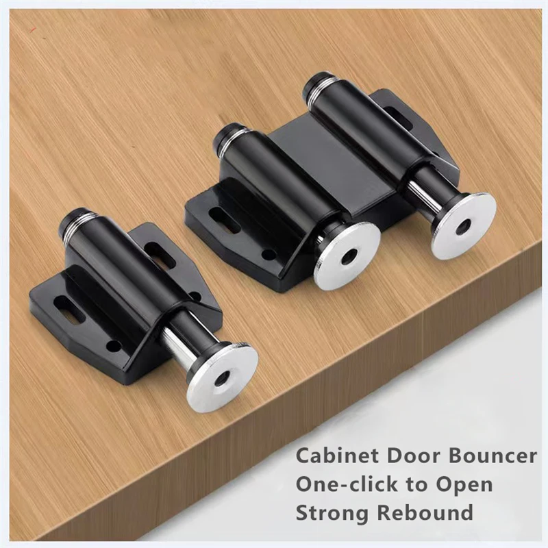 Cabinet Stopper Strong Magnetic Push to Open Touch Catch Stop Quiet Damper Buffer Kitchen Cupboard Door Magnet Invisible Handles