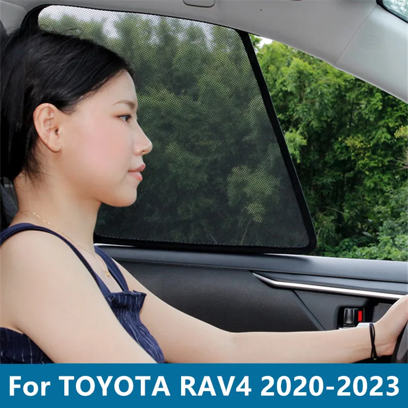 For TOYOTA RAV4 2020-2023 Sun visor Sunscreen heat insulation Visor Car window Sun visor Sun curtain Auto articles Accessories