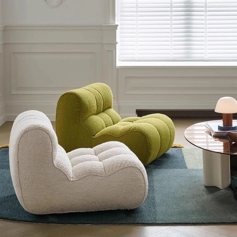 كراسي غرفة المعيشة لغرفة النوم الكسولة Tumbonas القراءة كراسي غرفة المعيشة الحديثة المريحة مصمم الشمال Fauteuil أثاث المنزل