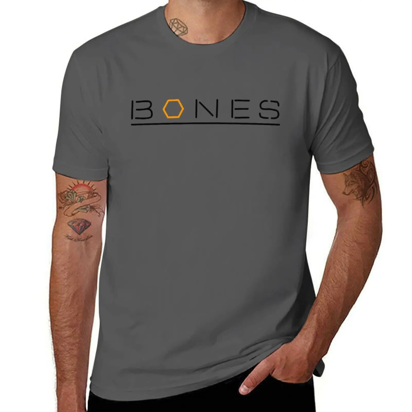 Bones , bones booth T-Shirt aesthetic clothes Man t-shirt T-shirts man basketball graphic tees plus size men clothing