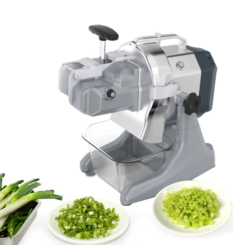 

Commercial Multifunction Vegetable Cutter Green Onion Chopper Electric Leeks Celery Peppers Shallots Cutting Machine