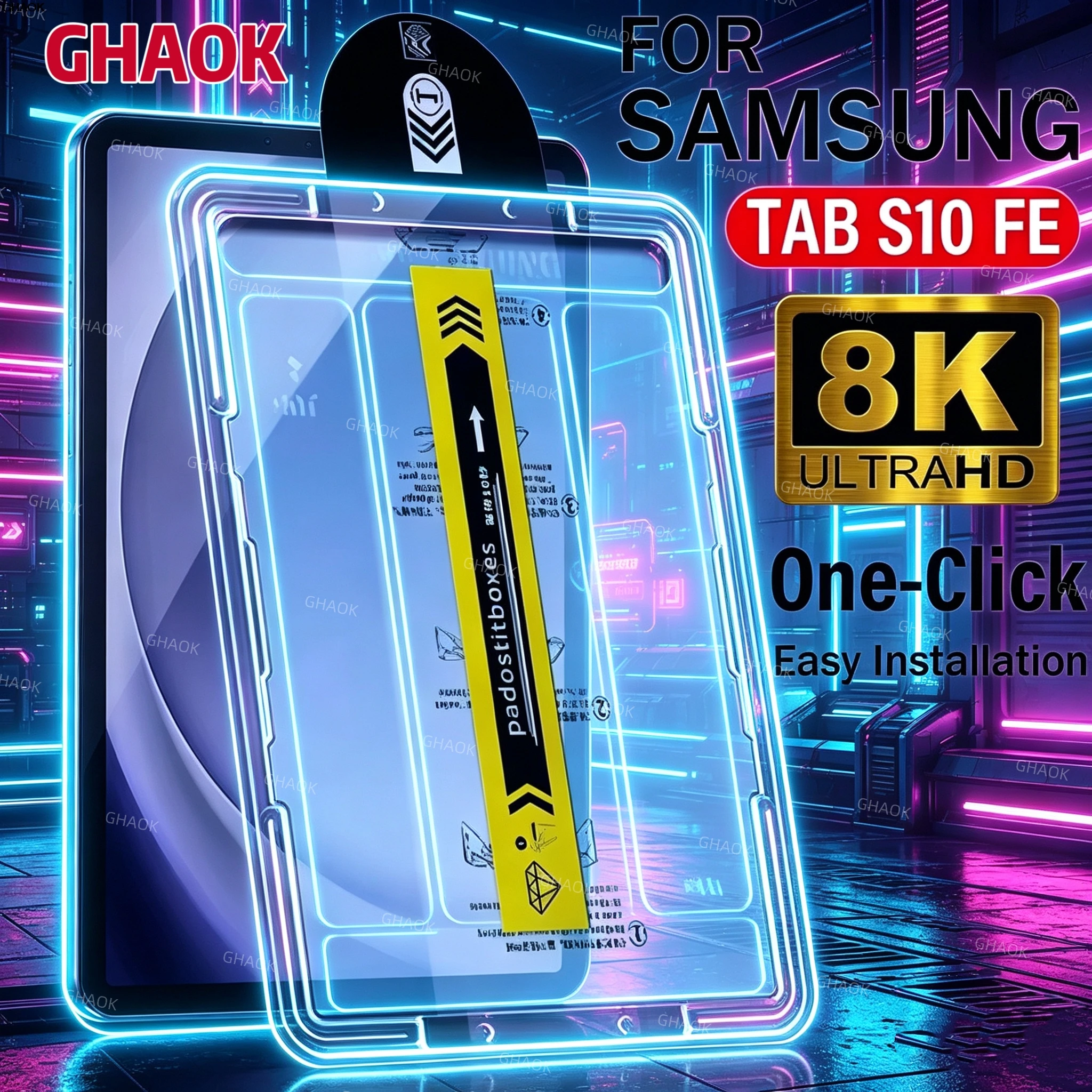 Screen Protector For Samsung Tab S10 Lite 2025 S10 FE+ 13.1 S11FE 10.9 S9 S8 S7 FE Plus 11 A9 8.7 inch Tempered Glass