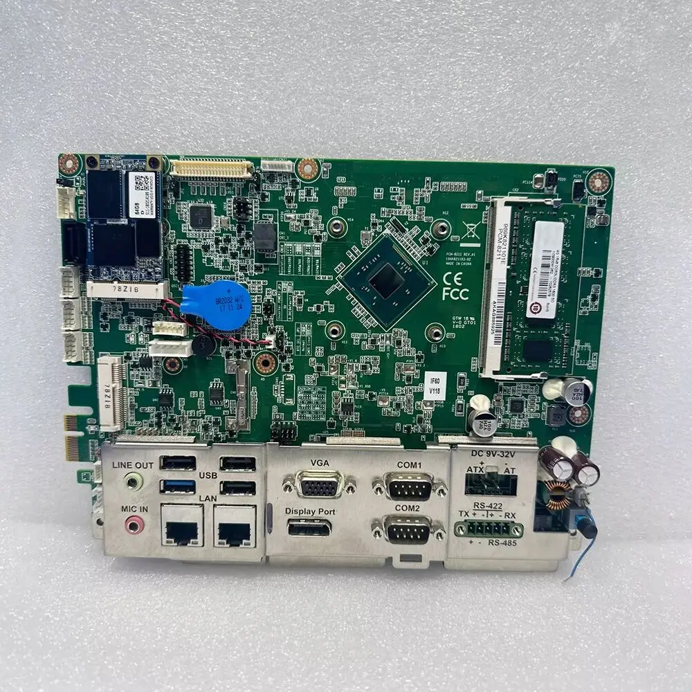 19AK821103-01 PCM-8211 REV.A1 Industrial Control All-in-one Motherboard For Advantech