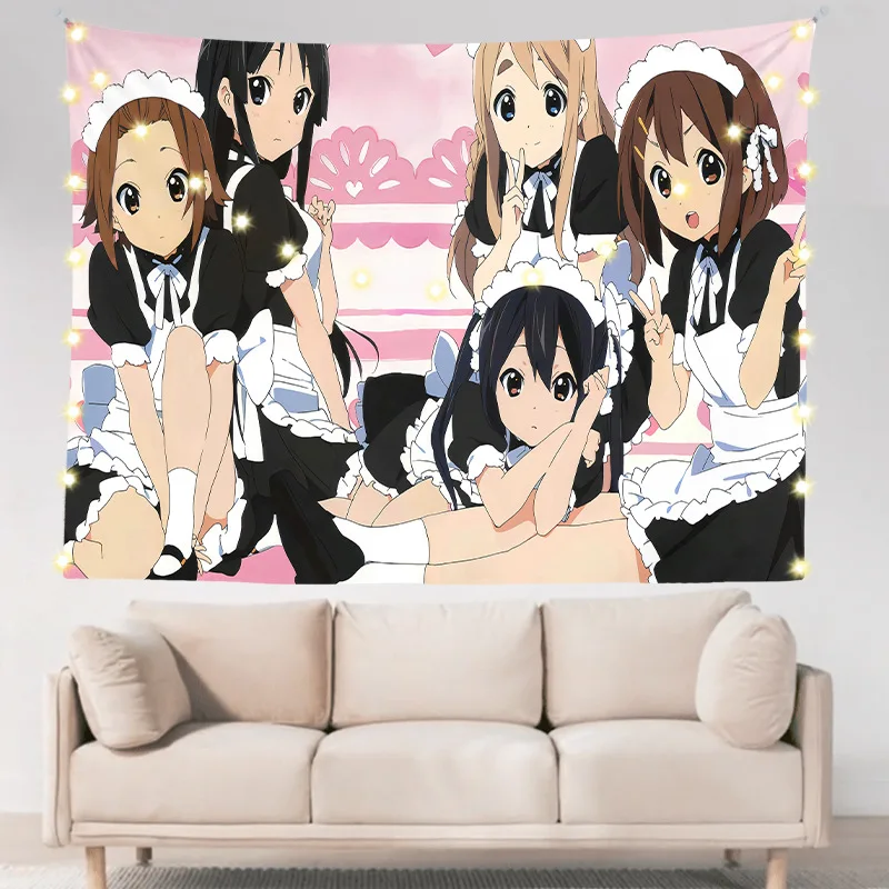 Hyouka Japanese Anime Wall Hanging Tapestry Cartoon Home Decoration Aesthetics Bedroom Dormitory Background Background Cloth