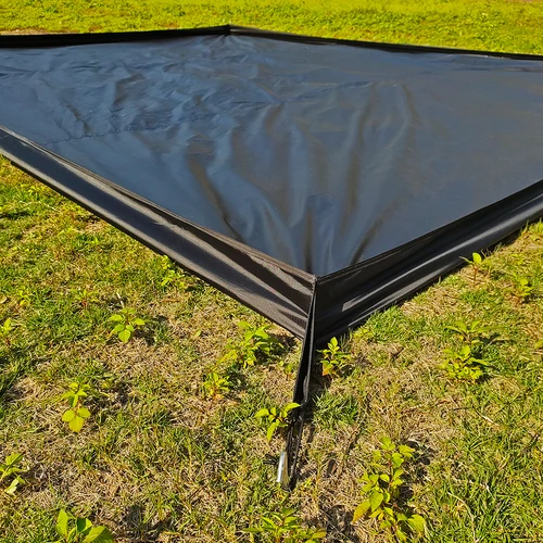Imagen 2 del producto Estera 3x3 3D para exteriores, impermeable, tela Oxford para acampar, parte inferior de tienda, estera grande para Picnic 3x4, tienda de campaña para bañera, manta de playa con huella
