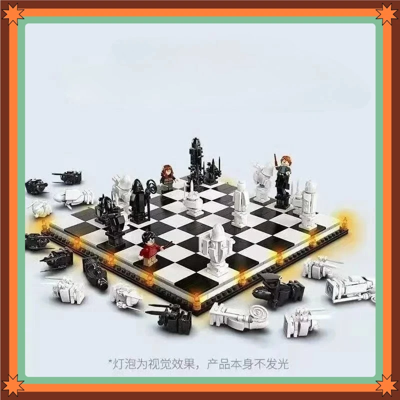 

New 2026 Wizard Chess Anime Figure Board Game Wizard Chess Action Figure Desk Puzzle game Ornament Customized Gifts Kids Toys